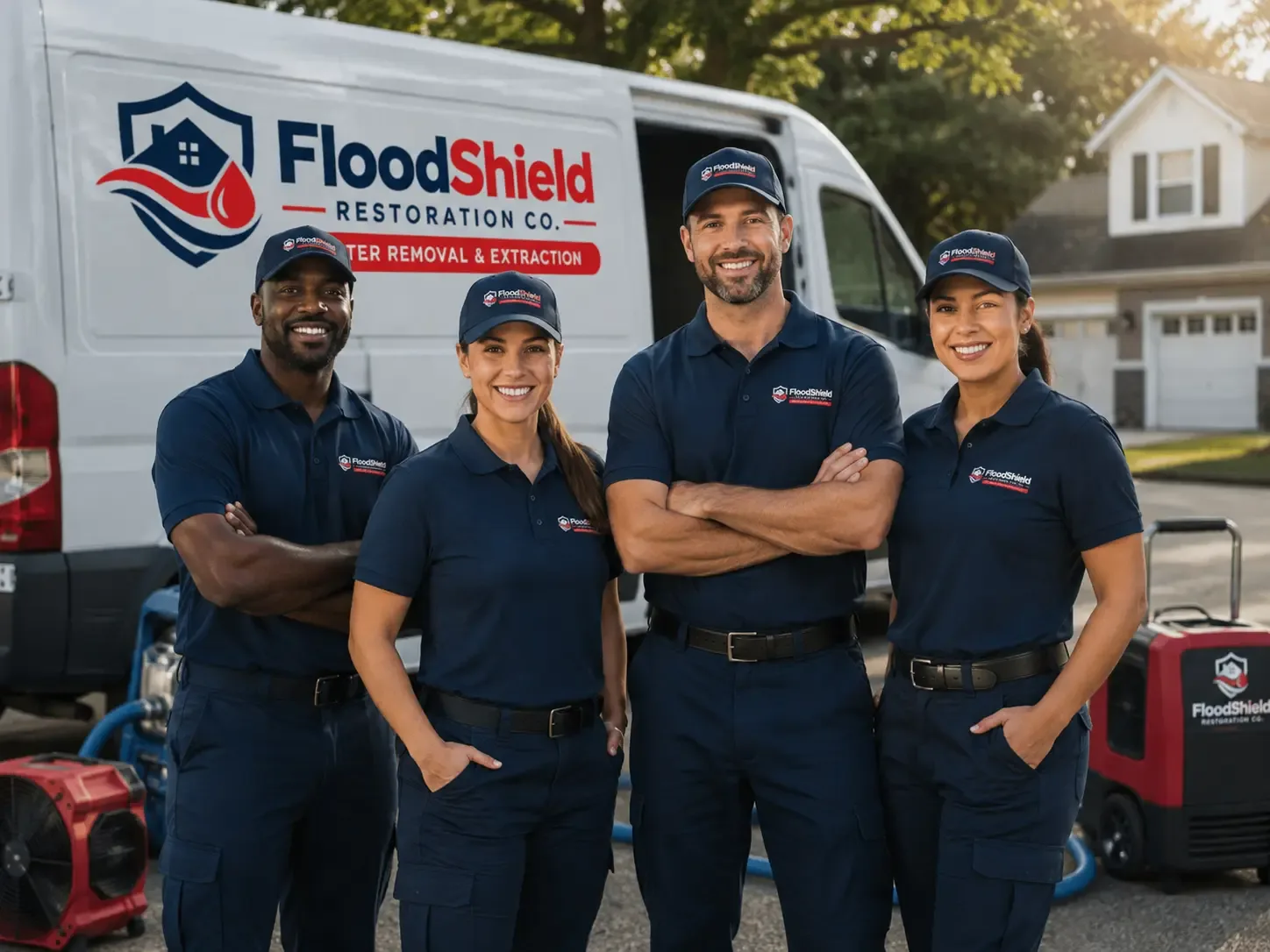 Flood Damage Restoration company in Bloomington, TX